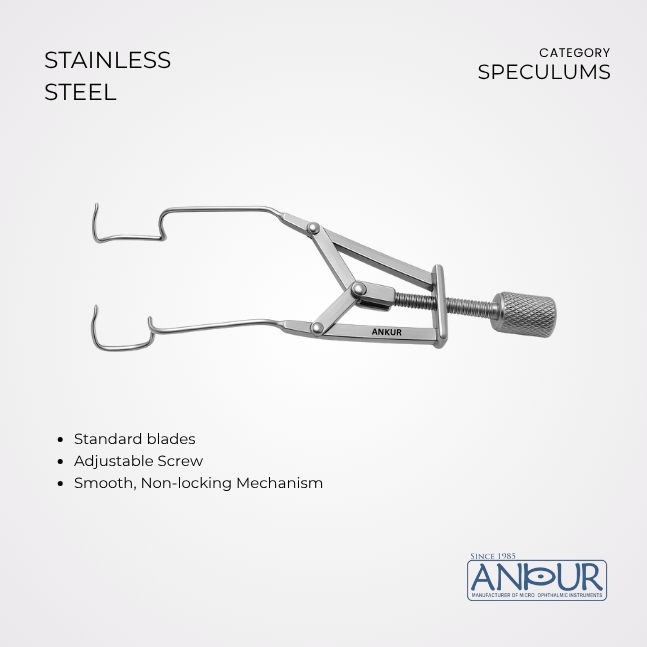 liberman eye speculum, Ankur